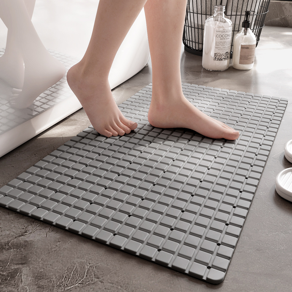 Bamboo Bath Mat - Tappetino da bagno antiscivolo in PVC