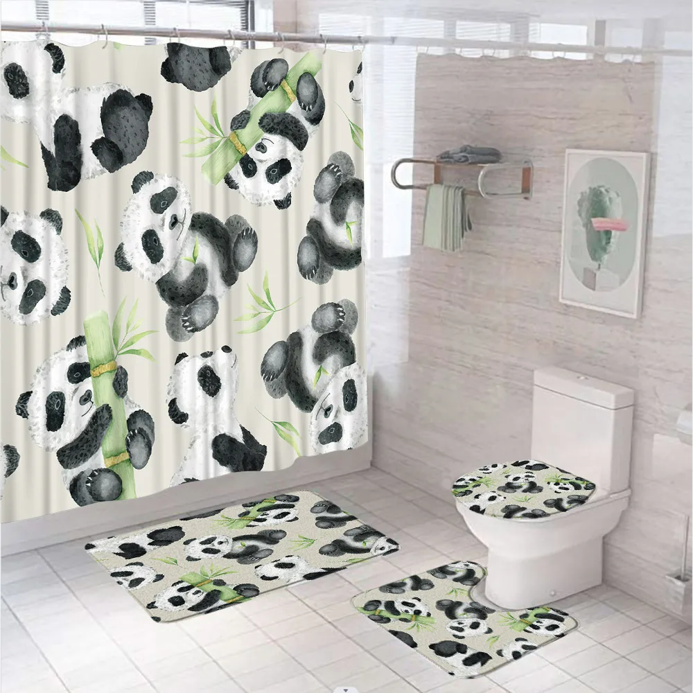 4Pc acquerello verde bambù ten - Bamboo Bath Mat recensione e prezzo