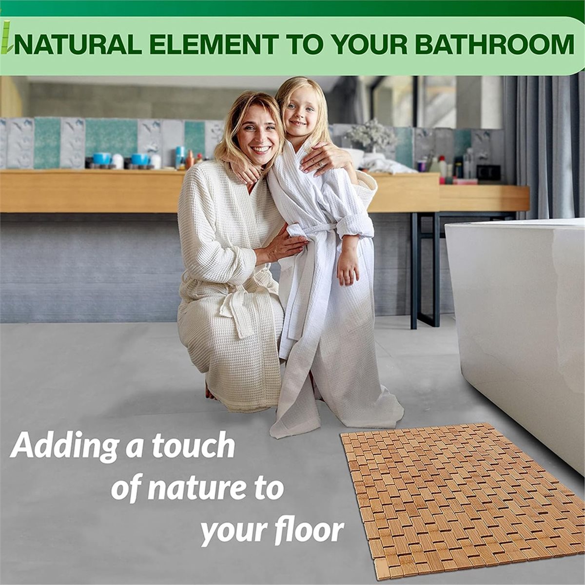 NOCM Tappetino da Bagno in Bam - Bamboo Bath Mat recensione e prezzo